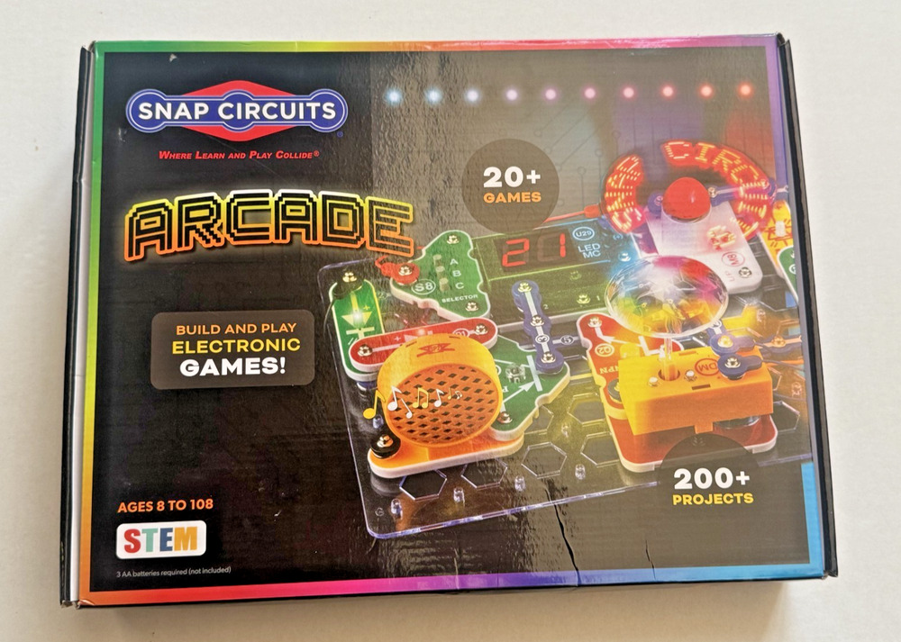 Elenco Snap Circuits Arcade Build and Play Game (SCA200)